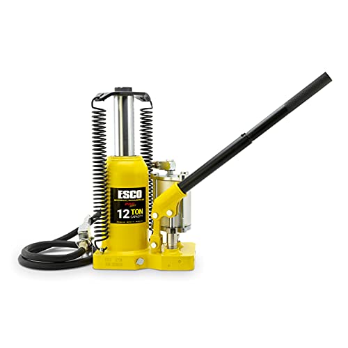 Pro Series 12 Ton Air Hydraulic Bottle Jack - style: 12 Ton Capacity