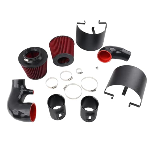 Cold Air Intake with Heat Shield Fit for 2016-2024 Infiniti Q50 Q60 3.0L Twin Turbo VR30DDTT, Increased Horsepower & Throttle Response - color: 2016-2024 Infiniti Q50 Q60 3.0L with Heat shield