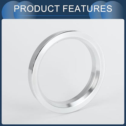 Hub Centric Rings, 57.1mm ID to 70.1mm OD Vehicle Wheel Hubrings Aluminum Alloy, 4 Pcs - size: 57.1mm to 70.1mm