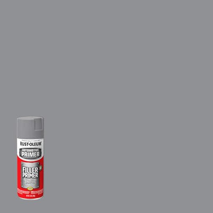 Rust-Oleum 249279 Automotive Filler Primer Spray, 11 oz, Gray - color: Gray, size: 1 Count (Pack of 1)