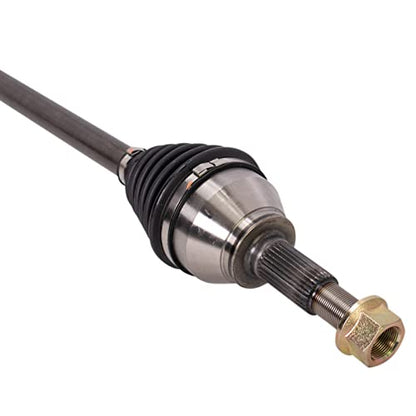 TRQ Front 2 Piece CV Axle Shaft Assembly Set - style: CSA34185