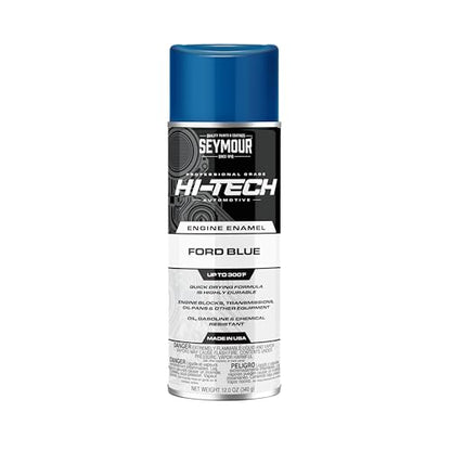Seymour EN-46 Hi-Tech Engine Spray Paint, Ford Blue - color: Ford Blue
