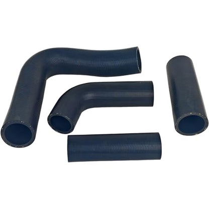XYZIL Radiator Hose Kit 180085M Compatible with Massey Ferguson 35 135 203 205 230 235 Tractor 186826M1 186968M1 731256M1 732443M1 747936M91 Diesel & Gas MF203 MF35