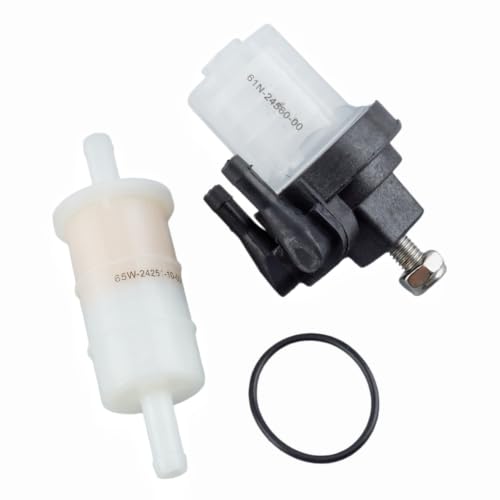 6AH-24410-00 Outboard Fuel Pump Kit for Yamaha 4 Stroke 9.9-25 HP - size: 9.9 13.5 15 20 25 HP