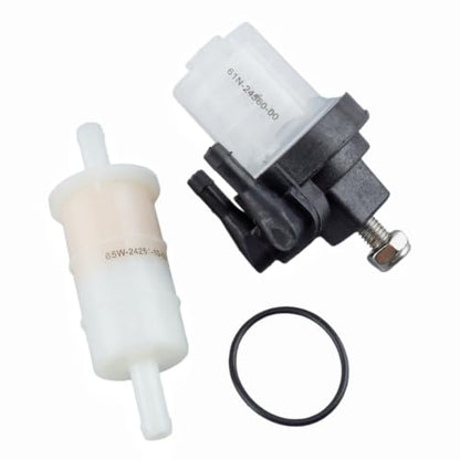 6AH-24410-00 Outboard Fuel Pump Kit for Yamaha 4 Stroke 9.9-25 HP - size: 9.9 13.5 15 20 25 HP