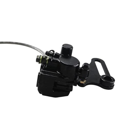 PRO BAT 12mm Hydraulic Rear Disc Brake Caliper Assembly + Pad Assembly - color: Black Brake Assembly, size: 12mm Brake Caliper Assembly