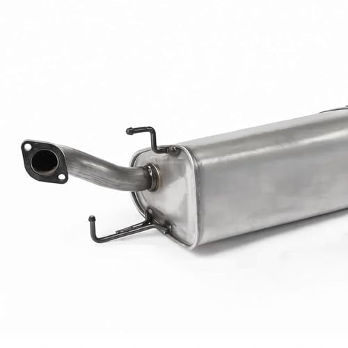 54861 Stainless Steel Rear Exhaust Muffler for 2009-2011 Chevy Aveo 1.6L - size: 2009-2011 Chevy Aveo 1.6L