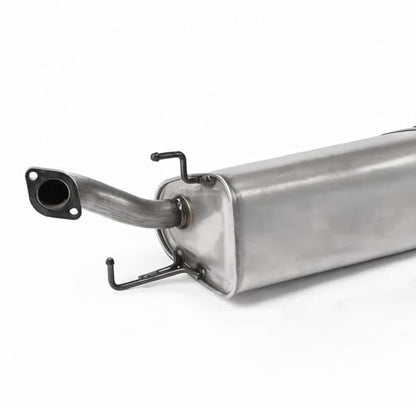 54861 Stainless Steel Rear Exhaust Muffler for 2009-2011 Chevy Aveo 1.6L - size: 2009-2011 Chevy Aveo 1.6L
