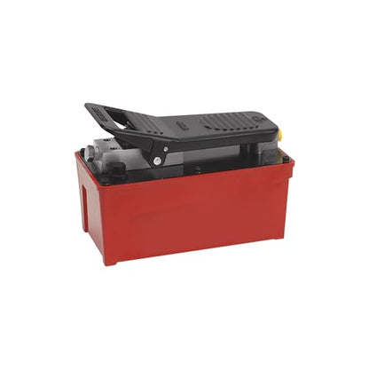 Porto-Power B65425 Air Foot Operated Pump (10,000 Psi 91 Cu.in. Reservoir), 5 Red
