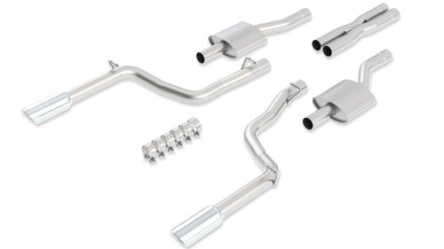 BORLA 140407 Cat-Back Performance Exhaust System for 2005-2010 Chrysler 300 SRT-8/2005-2008 Dodge Magnum SRT-8/2006-2010 Dodge Charger SRT-8 6.1L V8 Automatic Transmission Rear Wheel Drive.
