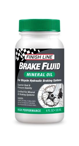 Finish Line Mineral Oil Bicycle Brake Fluid Low Viscosity 4 fl oz