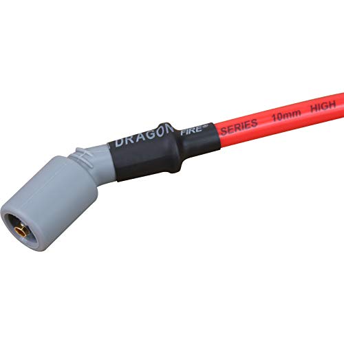 AIP Electronics Dragon FIRE Performance 10mm Spark Plug Wires Compatible with 1999-2019 GM Chevy GMC LS1 LS2 LS3 LS6 LS7 Vortec 4.8L 5.3L 6.0L LS1 100 ohm/ft, OE Heat Shield OEM Fit PWJ256