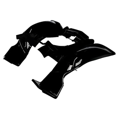 RedCap ATV Quad Body Plastic fender 110 125cc RedCat VX 150cc Baja 90 Roketa Yamoto 250cc (Black) - color: Black