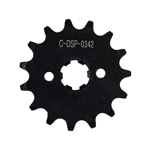 NICHE Drive Sprocket Chain Combo for Honda Grom 125 Front 15 Rear 34 Tooth 420 O-Ring 106 Links - size: O-Ring Chain