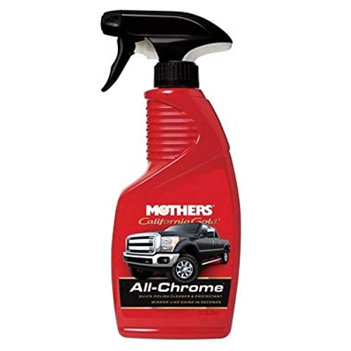 Mothers 05222 California Gold All Chrome Polish, 12 oz. (Pack of 2) - size: 12 Fl Oz (Pack of 2)
