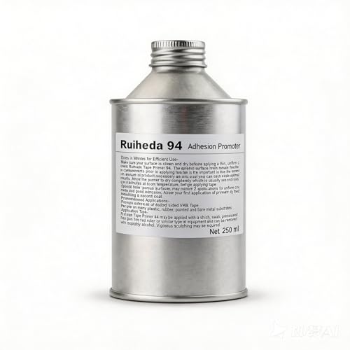 94 Adhesion Promoter Bulk Packaging 250ml, Tape Primer 94 Increase Adhesion for Acrylic Double Sided Mounting Tape - size: 8.45 Fl Oz (Pack of 1)