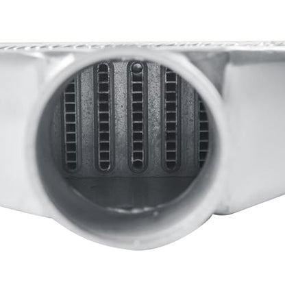 Universal Intercooler 24.5''x7.5''x2.8" Front Mount Intercooler 2.6'' Inlet and Outlet Aluminum Turbo Intercooler Direct Replacement for Any Turbo Charger system - size: 24.5''x7.5''x2.8" 2.6''