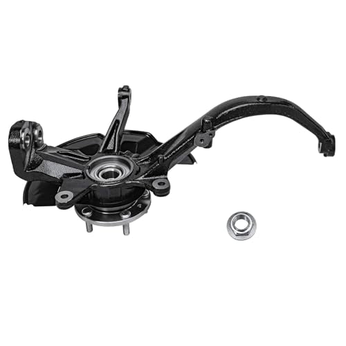 Detroit Axle - 2.5L Front 4pc Steering Knuckles Kit for 10-12 Ford Fusion - size: 4QU47654/ Big strut kit