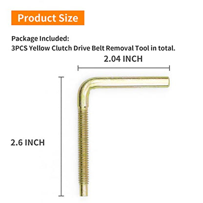 Clutch Drive Belt Removal Tool For Polaris RZR RZR-4 XP Turbo RS1 Ranger XP 1000 Replace 2875911 - color: RZR Belt Tool