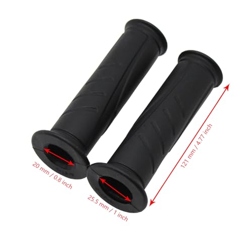 7/8" 22mm Non Slip Rubber Handlebar Grips Fit for Ducati Panigale
