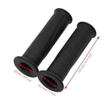 7/8" 22mm Non Slip Rubber Handlebar Grips Fit for Ducati Panigale
