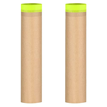 2 Pack Masking Paper, 20" X 100feet, Tape and Drape - style: 2 pack
