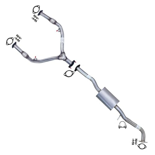Northeastern Exhaust Flex Y-Pipe Resonator Kit Compatible for 2003-2008 INFINITI FX35 3.5L and 2007 INFINITI G35 3.5L, Includes Clamp, Gaskets, Bolt Kit, Direct-Fit Replacement
