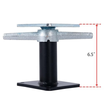 2 PCS Basement Floor Jack, 6.5''-10'' Adjustable House Jack for Lifting and Supporting Beam, Load Capacity 10000 LB