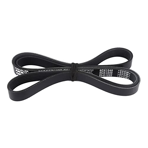 MOCA 6PK1550 EPDM Serpentine Belt Fits for Ford BMW 2.3L 4.8L DOHCSOHC 2-Door - size: 6PK1550