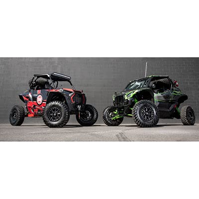 4/137 Tusk Uinta Beadlock Wheel 14x7 4.0 + 3.0 Matte Black For Can-Am Maverick X3 900 HO 64 Inch 2018