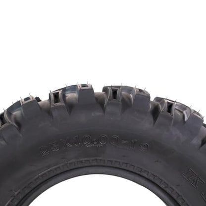 Kenda Bear Claw Front 25x8-12 & Rear 25x10-12 ATV, UTV or SXS Tires - size: 25x8-12 & 25x10-12