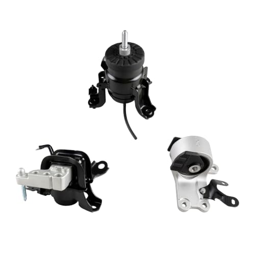 3PC Engine Motor Transmission Mount Kit for 2018-2024 Toyota Camry 2.5L AUT - size: 2018-2024 Toyota