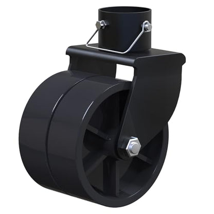 6" Trailer Jack Wheel Replacement - 2000lbs Capacity Dual Swivel Caster Wheel with Safety Pin, Fits Any Better Soft Ground Roll,Trailer Tongue Jack, Boat, Camper, RV & Jack Replacement Parts - size: Trailer Jack Wheel