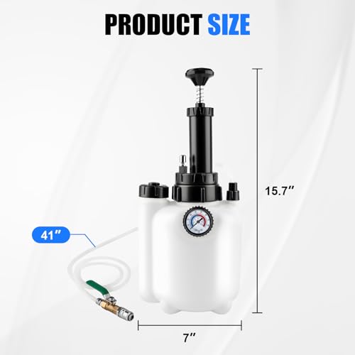 Transmission Fluid Pump Kit 3L Manual Refill 8pcs ATF Adapters
