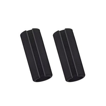 2 Pack Black Handle Grips Buffer Tube Cover 4.25 Inch NBR Rubber Foam Handle Cover Handlebar Grips Pad for Fitness Gardening Bike Bicycles Motorcycle Exercise Equipment Handlebar Replacement