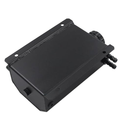Aluminum 2L Fluid Catch Can Coolant Overflow Reservoir Tank