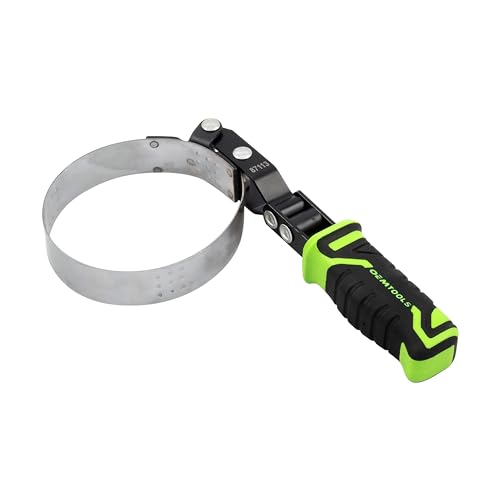 OEMTOOLS Swivel Oil Filter Wrench for Removing 3-3/8" - 3-3/4" Oil Filters - size: 3-3/8" - 3-3/4" (Single Wrench)