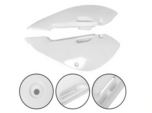 Fairing Kit Plastic Fender for Kawasaki KLX110 KX65 KLX 110 KX 65 Suzuki DRZ110 Chinese 110cc 125cc 140cc Pit Dirt Bike (Green+White) - color: Green+White