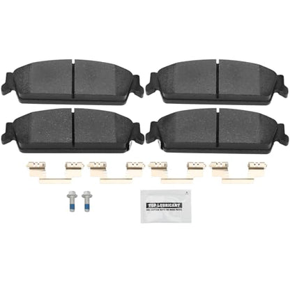 HARUMA D1194 Rear Ceramic Brake Pads, 4PCS - size: HBKP8015