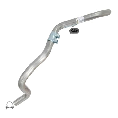 Exhaust Tail Pipe Compatible for 1999-2004 Jeep Grand Cherokee 4.7L | Stainless Steel | Northeastern Exhaust | Includes Clamp, Hanger, and Sleeve | Automotive Replacement Part | Direct Fit