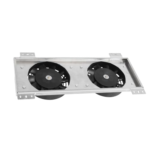 Aluminum Shroud W/ 120W Fan For Tru-Cool 40,000 40k GVW Transmission Oil Cooler Automotive Replacement Shroud Fan