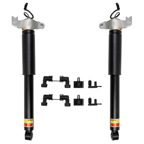Pair Rear Shock Absorber Magnetic Strut Assembly Spring With Electric Suspension Compatible with Cadillac XTS 2013-2019 Replace For 84326293 84326294 84326295 84326296