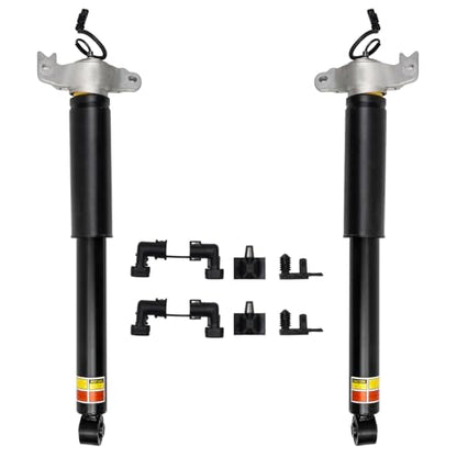 Pair Rear Shock Absorber Magnetic Strut Assembly Spring With Electric Suspension Compatible with Cadillac XTS 2013-2019 Replace For 84326293 84326294 84326295 84326296