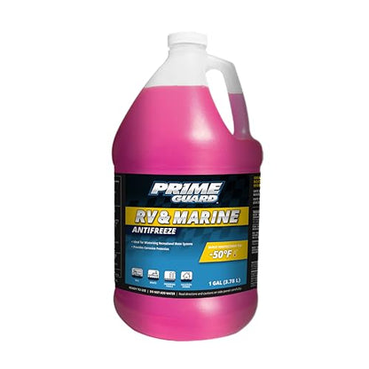 Prime Guard -50 RV & Marine Antifreeze, 1 Gallon (Pack of 6)