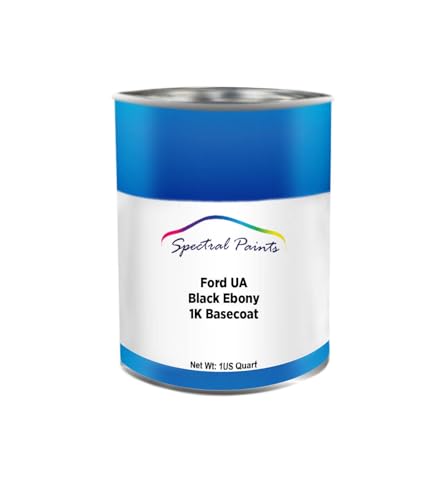 For Ford UA Ebony Black Paint - Quart - size: 32 Fl Oz (Pack of 1)