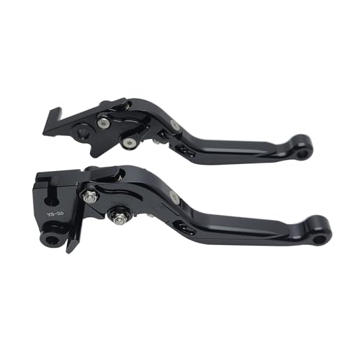 Brake Clutch Levers Replacement for Kawasaki Ninja 500 400 300 - color: Black