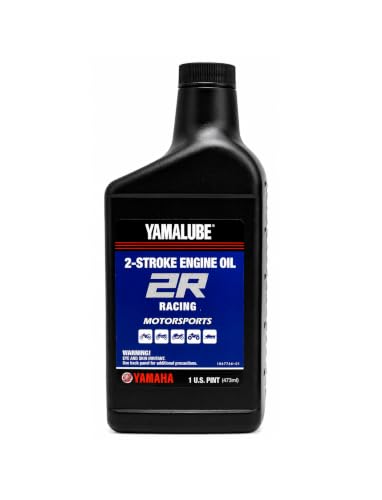 YAMAHA Original OEM Yamalube LUB-2STRK-R1-24 Racing 2R 2 Stroke Engine Oil Yamalube OEM - 1 Pint