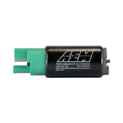 AEM 50-1220 High Flow In-Tank Fuel Pump 340LPH - 65mm with Inline Inlet