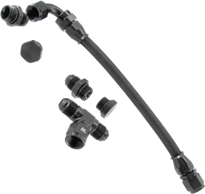 -8AN -8 ORB Fuel Rail Manifold Crossover Kit Stainless Steel LS1 LS6 LS7 LM7