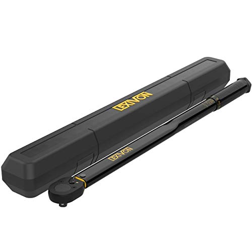 LEXIVON 1/2-Inch Drive Click Torque Wrench 25-250 Ft-Lb/33.9-338.9 Nm (LX-184) - size: 1/2"DR. 25~250 FT-LB